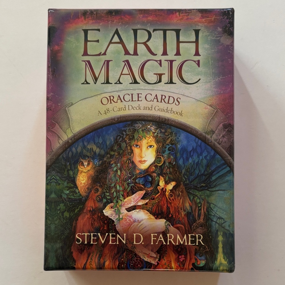 Earth Magic Oracle Cards | A 48 Deck And Guidebook | The Earth Speaks To Us Box